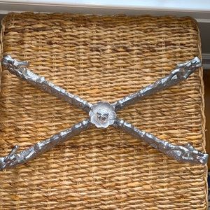 Pewter Casserole Dish Holder